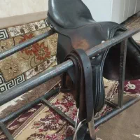 زین اسب پرشی چرم و بند رکاب|اسب و تجهیزات اسبسواری|بوئین زهرا, |دیوار