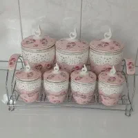 پاسماوری و کتری قوری سرامیکی فانتزی