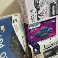 توستر/ جاروبرقی/ گاز رو میزی/سرویس قبلمه۸ پارچه