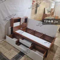 تخت یک ونیم نفره الماس چوب (مدل T314-B )