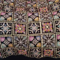 پارچه لینن سوزن دوزی|لباس|ارومیه, |دیوار