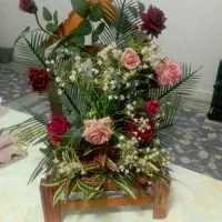 گل قشنگ|گل مصنوعی|قم, آزادگان|دیوار