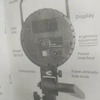 ویدئو لایت COB 400 وات|دوربین عکاسی و فیلمبرداری|تهران, پامنار|دیوار