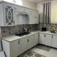 ۱۳ متر کابینت ممبران سفید در حد نو