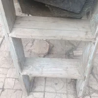 پله چوبی پهن قدیمی درجه یک|مصالح و تجهیزات ساختمان|کرمانشاه, |دیوار