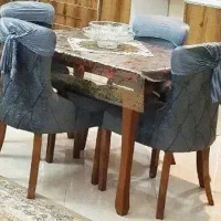 میز ناهار خوری 4نفره در حد نو