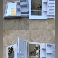 نظافتی اینه کمدی جادستمالی طبقاتی پیوی سی شلف ضداب|لوازم نظافت|مشهد, مقدم|دیوار