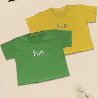 کراپ زنانه طرح fun|لباس|اصفهان, مفتح|دیوار