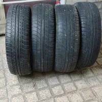 ۴ عدد لاستیک کارکرده یزد تایر پراید