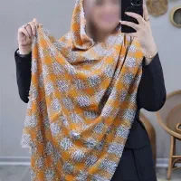 شال پاییزه دورریش در دو رنگ پاییزی جذاب|لباس|بیرجند, |دیوار