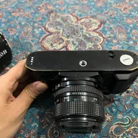 دوربین قدیمی آنالوگ کانن Canon AE-1 Program لنز1.4|دوربین عکاسی و فیلم‌برداری|کرج, ولیعصر|دیوار