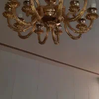 لوستر ۱۵ شاخه سلطنتی|لوستر و چراغ آویز|گنبد کاووس, |دیوار