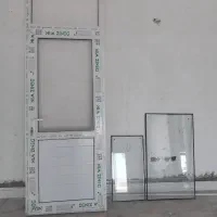 درب دوجداره جنس درجه یک،اندازه۸۷در۲/۵۰ارتفاع