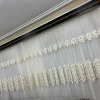 پرده حریر ترک همراه با کتیبه