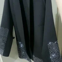 مانتو مشکی مجلسی سایز ۴۰و۴۲ نو|لباس|مسجد سلیمان, |دیوار