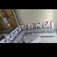 مبل ال کنج ۷نفره با قیمت کاملا واقعی|مبلمان خانگی و میز عسلی|خرمآباد, |دیوار