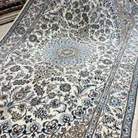 فرش ۴ متری گل ابریشم آکبند نایین|فرش|تهران, سعادت‌آباد|دیوار