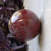 گوی عقیق پاییزی. معجزه طبیعت دفع انرژی  منفی