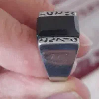 انگشتر استیل خالص