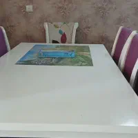 میز ناهرخوری ۸نفر۷|میز و صندلی غذاخوری|باغستان, |دیوار