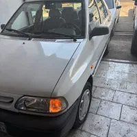 پراید سفید تمیر در حد مدل ۹۶