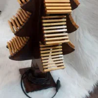 چراغ شبخواب دکوری چوبی،بدنه پرژکتور،وسایل آکواریوم