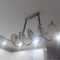 لوستر فنری|لوستر و چراغ آویز|شاهرود, |دیوار