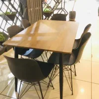 میز صندلی و کولر