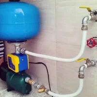 تعمیر و نصب پمپ آب لوله کشی نصب تانکر باد منبع
