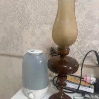 آباژور شمعدانی چوبی