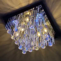 لوستر کریستالی ریموت دار