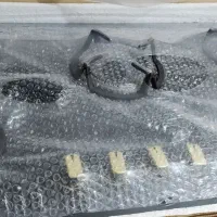 گازرو میزی ۵شعله شیشه ای نو