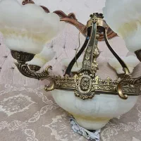 لوستر|لوستر و چراغ آویز|فردوسیه, |دیوار