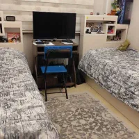 سرویس خواب MDF دو نفره، در حد نو