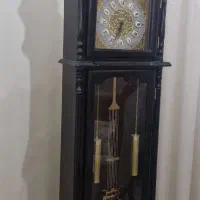 ساعت ایستاده کلاسیک چوبی با آونگ برنجی