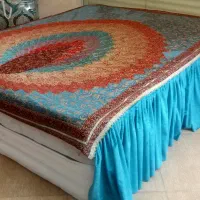 روتختی چهل تیکه ترمه طرح طاووس