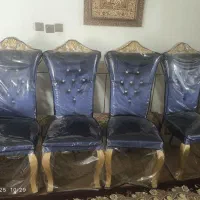 مبل هفت نفره +میز ناهارخوری 4نفره+ویترین|مبلمان خانگی و میز عسلی|اصفهان, دستگرده|دیوار