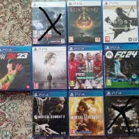 دیسک بازی های ps4/ps5