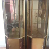 بوفه شیشه ای وتخت خواب دونفره