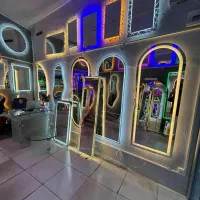 آینه دکورکابینت بازسازی طراحی کناف بین کابینتی|مصالح و تجهیزات ساختمان|کرمان, |دیوار