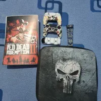 Ps5 فت دیجیتال سری ۱۲ دو دسته با لوازم کامل|کنسول، بازی ویدئویی و آنلاین|ایذه, |دیوار