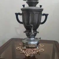 سماور نفتی چراغ توری و فانوس|کلکسیون اشیاء عتیقه|مسجد سلیمان, |دیوار