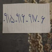 915-916-917-6  خاص ترین شماره و رند ترین