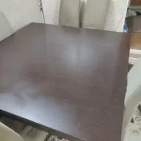 میز ناهارخوری 8 نفره میز صندلی کامل سالم|میز و صندلی غذاخوری|قم, زنبیل آباد|دیوار