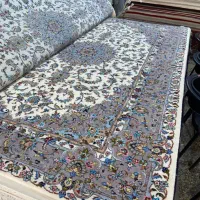 جفت شیش متری کاشان گل ابریشم اکبند