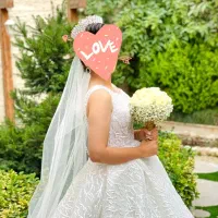 لباس عروس دنباله دار|لباس|گرگان, |دیوار