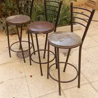 ۳ عدد صندلی اپن فلزی