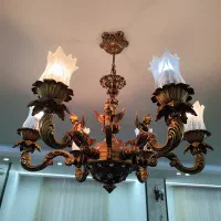 لوستر مدل فرشته|لوستر و چراغ آویز|اصفهان, ملک‌شهر|دیوار