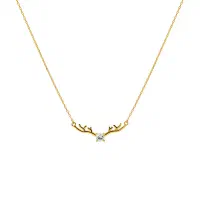 گردنبند طلای طرح گوزن