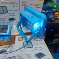 پرژکتور خورشیدی حرفه ای چراغ قوه با پنل چراغ شارژی|لامپ و چراغ|شیراز, بازار|دیوار